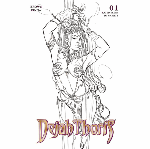 Dejah Thoris # 1 (Incentive Line Art Variant)