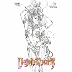 Dejah Thoris # 1 (Incentive Line Art Variant)