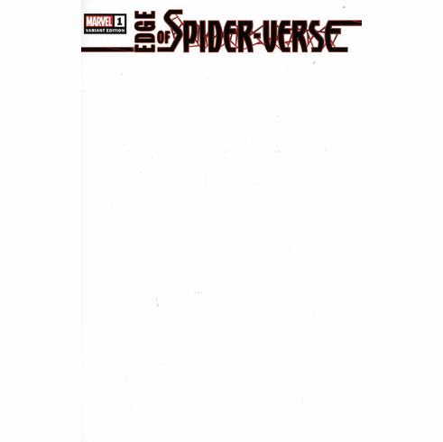 Edge Of Spider-Verse # 1 (Blank Variant)