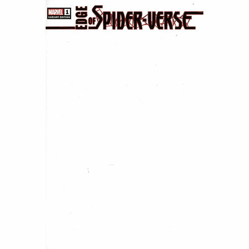 Edge Of Spider-Verse # 1 (Blank Variant)