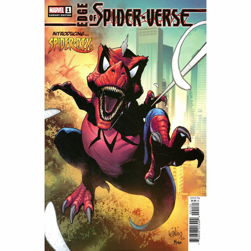 Edge Of Spider-Verse # 1 (Spider-Rex Variant)