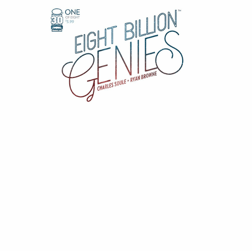 Eight Billion Genies # 1 (Blank Variant)