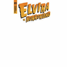 Elvira: In Horrorland # 1 (Blank Variant)