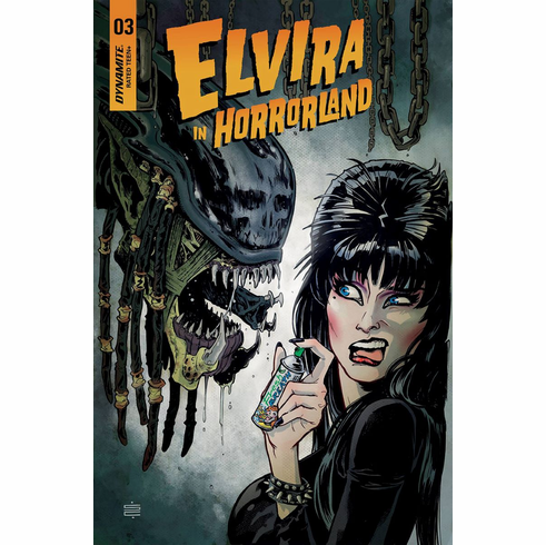Elvira: In Horrorland # 3 (Variant)