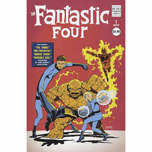 Fantastic Four # 1 (Retro Vision Variant)