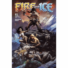 Fire And Ice # 1 (Movie Poster Variant)
