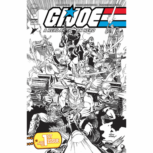 G.I. Joe: A Real American Hero # 1 (B&W Variant)