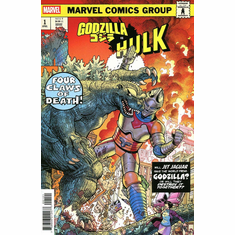 Godzilla Vs. Hulk # 1 (Monster Homage Variant)