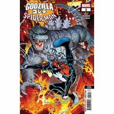 Godzilla Vs. Spider-Man # 1 (2nd Variant)