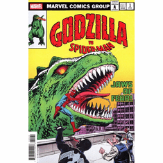 Godzilla Vs. Spider-Man # 1 (Godzilla King Of The Monsters Homage Variant) 