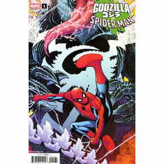 Godzilla vs Spider-Man # 1 (Venomized Godzilla Variant)