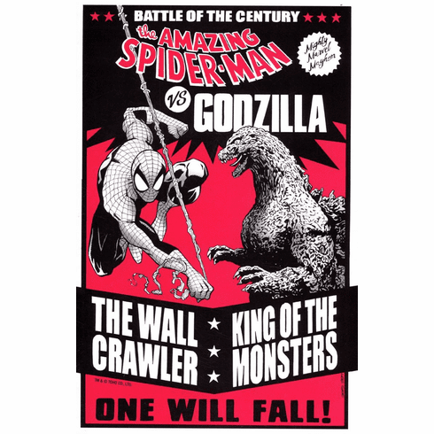 Godzilla vs Spider-Man # 1 (Versus Variant)