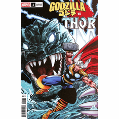 Godzilla vs Thor # 1 (Variant)