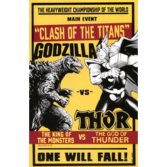 Godzilla vs Thor # 1 (Versus Variant)