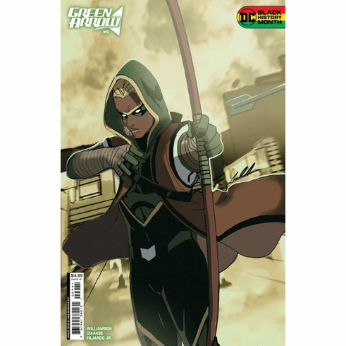 Green Arrow # 9 (Black History Month Variant)