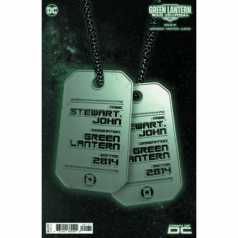 Green Lantern: War Journal # 1 (Glow-In -The Dark Dog Tag Variant)