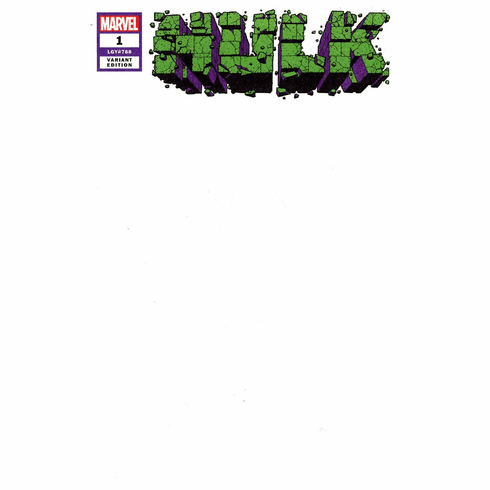 Hulk # 1 (Blank Variant)