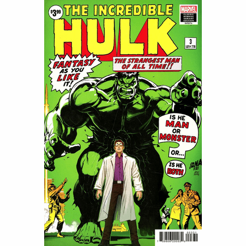 Hulk # 3 (Homage Variant)