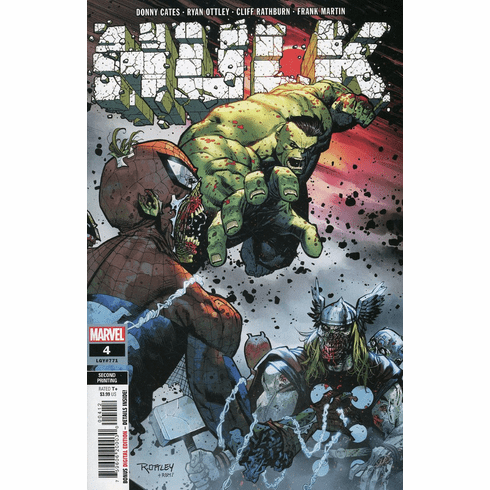 Hulk # 4 (2nd Print Variant)
