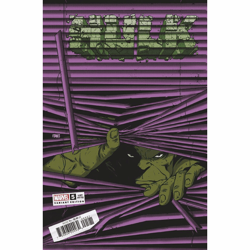 Hulk # 5 (Window Shades Variant)