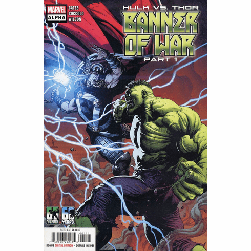Hulk Vs. Thor: Banner Of War Alpha # 1