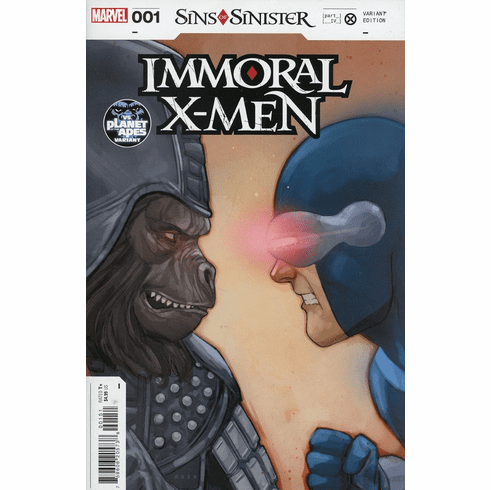 Immoral X-Men # 1 (Planet Of The Apes Variant)