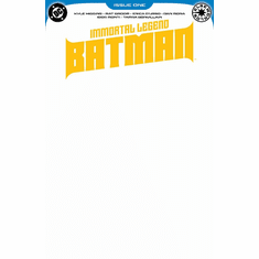 Immortal Legend: Batman # 1 (Blank Variant)
