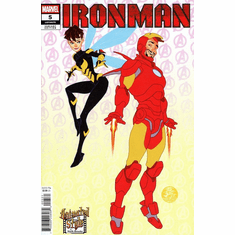 Iron Man # 5 (Animated-Style Variant)