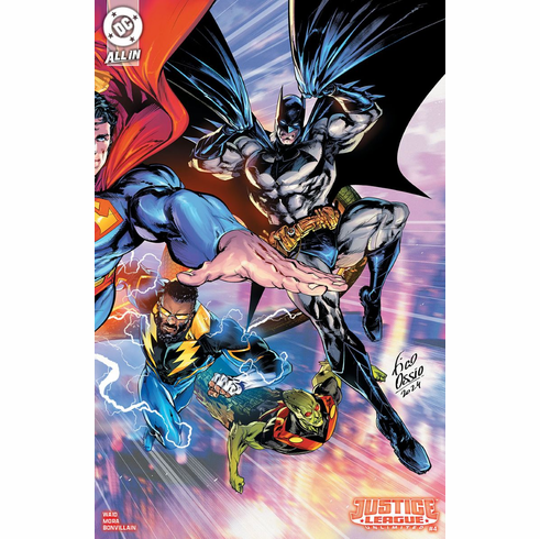 Justice League: Unlimited # 4 (Incentive Wraparound Variant