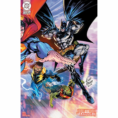 Justice League: Unlimited # 4 (Incentive Wraparound Variant