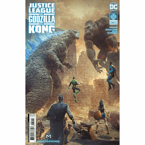 Justice League Vs. Godzilla Vs. Kong # 1 (2nd Print)