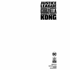 Justice League Vs. Godzilla Vs. Kong # 1 (Blank Variant)