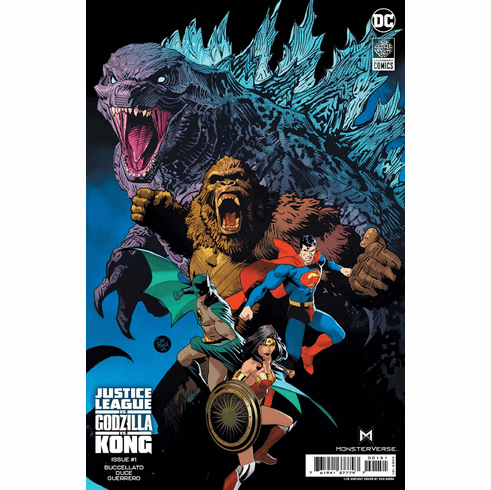 Justice League Vs. Godzilla Vs. Kong # 1 (Incentive Variant)