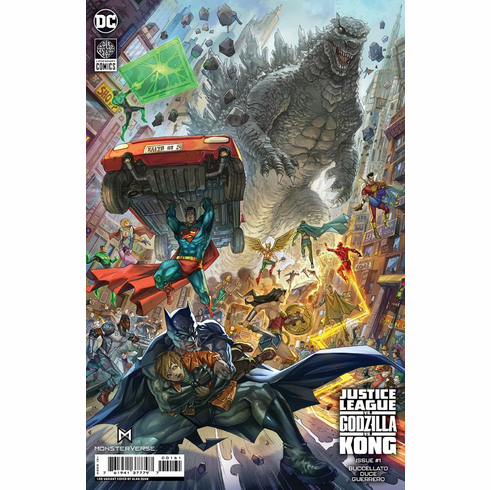 Justice League Vs. Godzilla Vs. Kong # 1 (Incentive Variant)