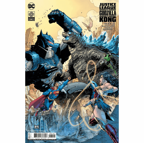 Justice League Vs. Godzilla Vs. Kong # 1 (Variant)