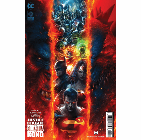 Justice League Vs. Godzilla Vs. Kong # 2 (Incentive Variant)