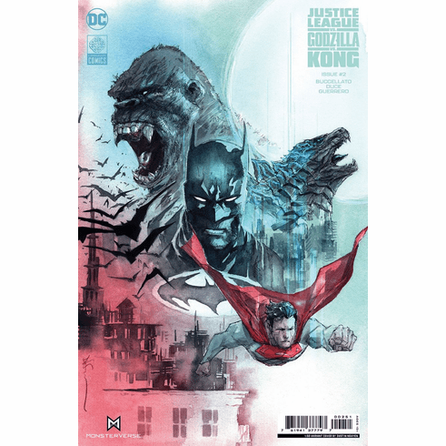 Justice League Vs. Godzilla Vs. Kong # 2 (Incentive Variant)