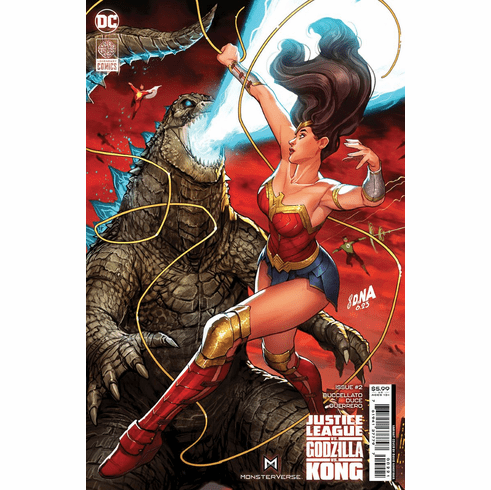 Justice League Vs. Godzilla Vs. Kong # 2 (Variant)
