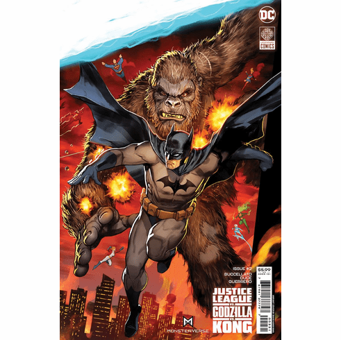 Justice League Vs. Godzilla Vs. Kong # 2 (Variant)