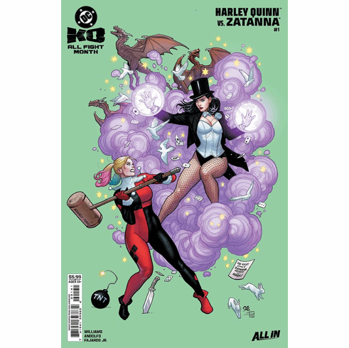 K.O.: Harley Quinn Vs. Zatanna # 1 (Variant)