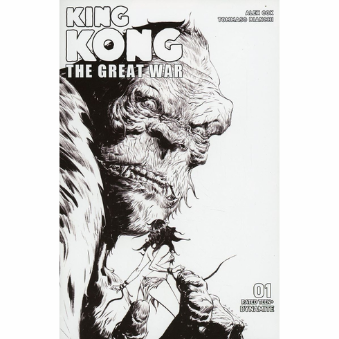 King Kong: The Great War # 1 (Incentive B&W Variant)
