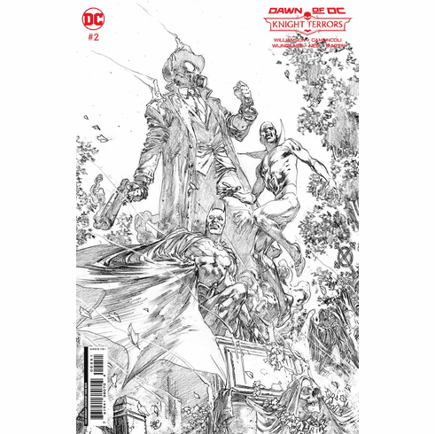 Knight Terrors # 2 (Incentive B&W Variant)