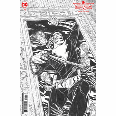 Knight Terrors: Black Adam # 1 (Incentive B&W Variant)