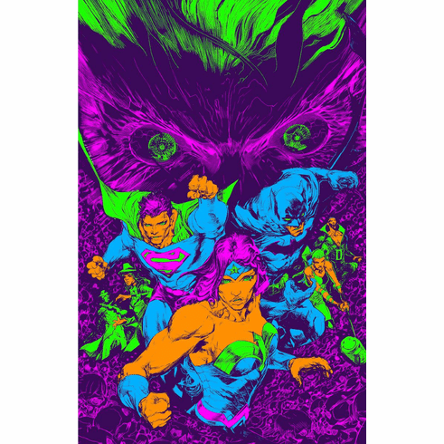 Knight Terrors: First Blood # 1 (Darkest Hour Neon Variant)