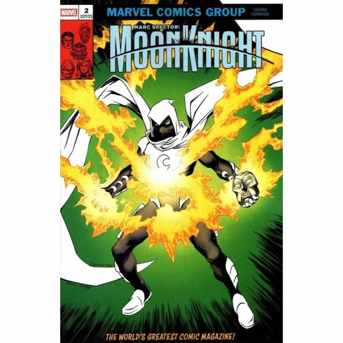 Marc Spector: Moon Knight # 2 (Doom Homage Variant)