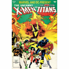 Marvel And DC Presents: The Uncanny X-Men And The New Teen Titans # 1