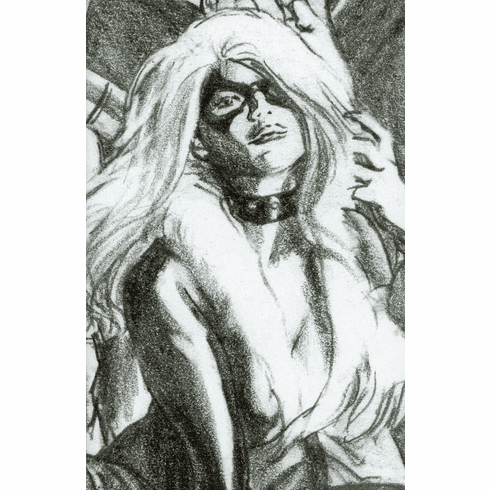 Mary Jane & Black Cat # 4 (Incentive Timeless Virgin Sketch Variant)