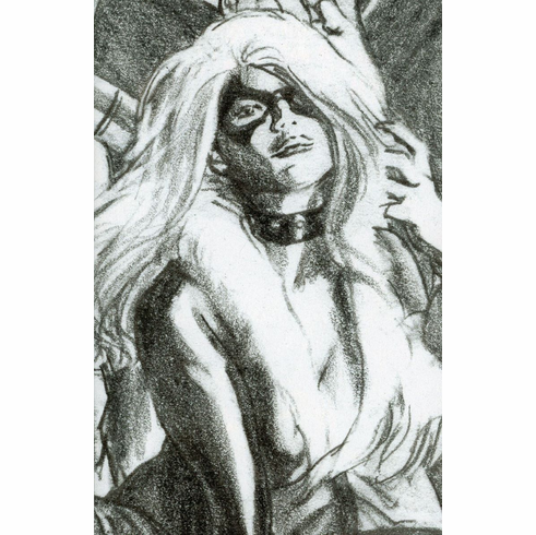 Mary Jane & Black Cat # 4 (Incentive Timeless Virgin Sketch Variant)