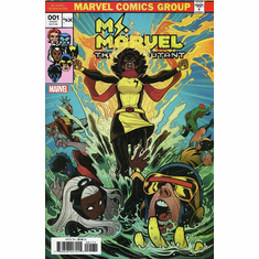 Ms. Marvel: The New Mutant # 1 (Team Homage Variant)