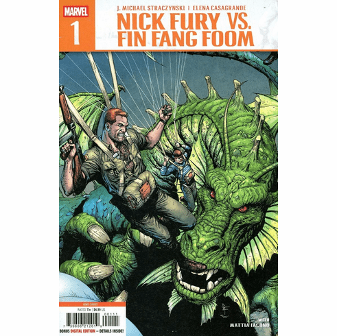 Nick Fury Vs. Fin Fang Foom # 1